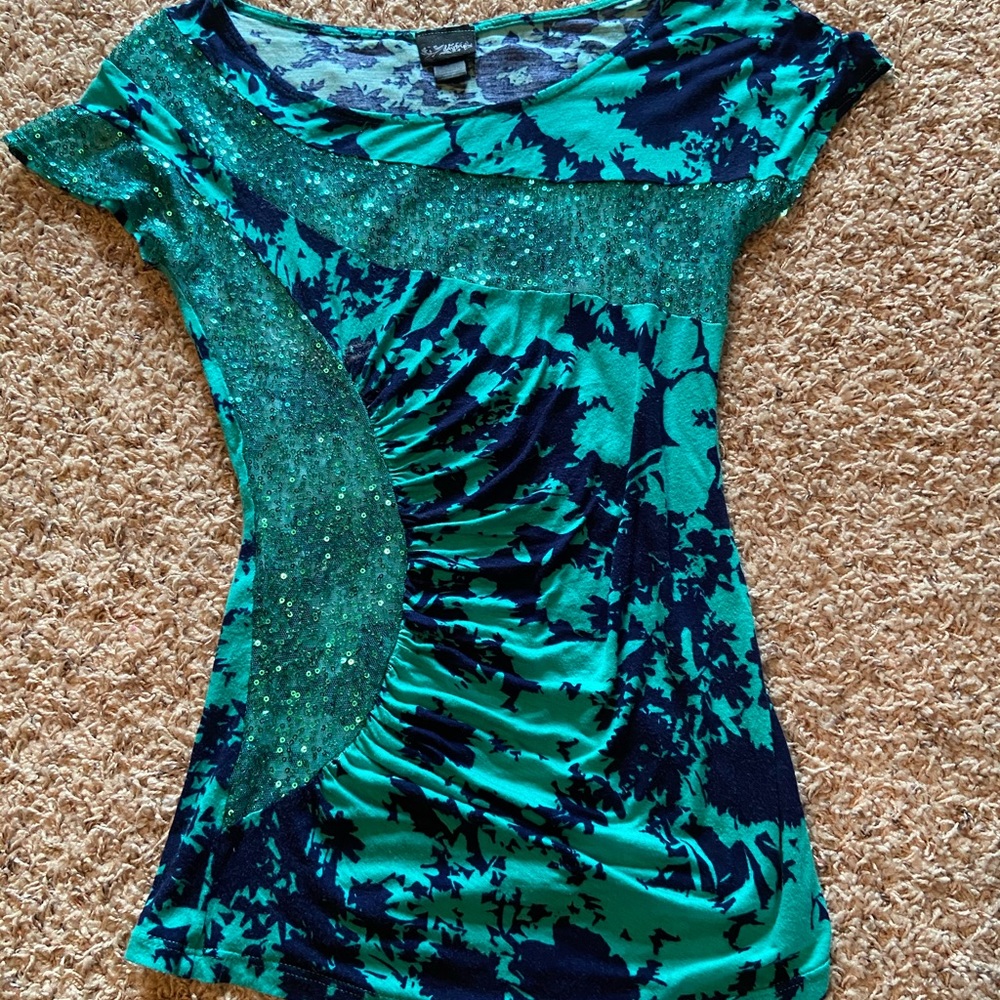 Daytrip sequin blouse